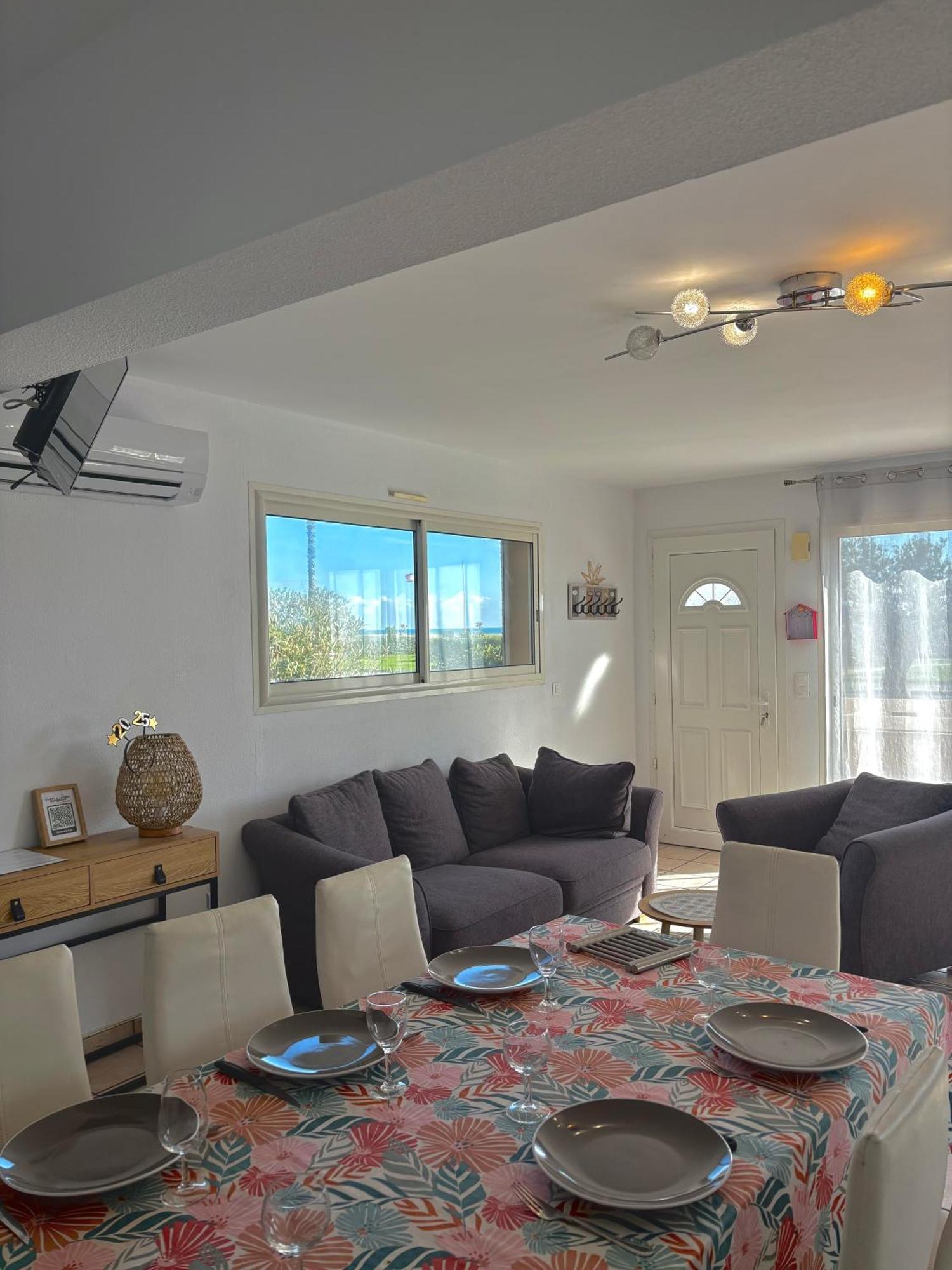 Appartement 7 Personnes Face Mer 7Blion37 Le Barcarès Buitenkant foto