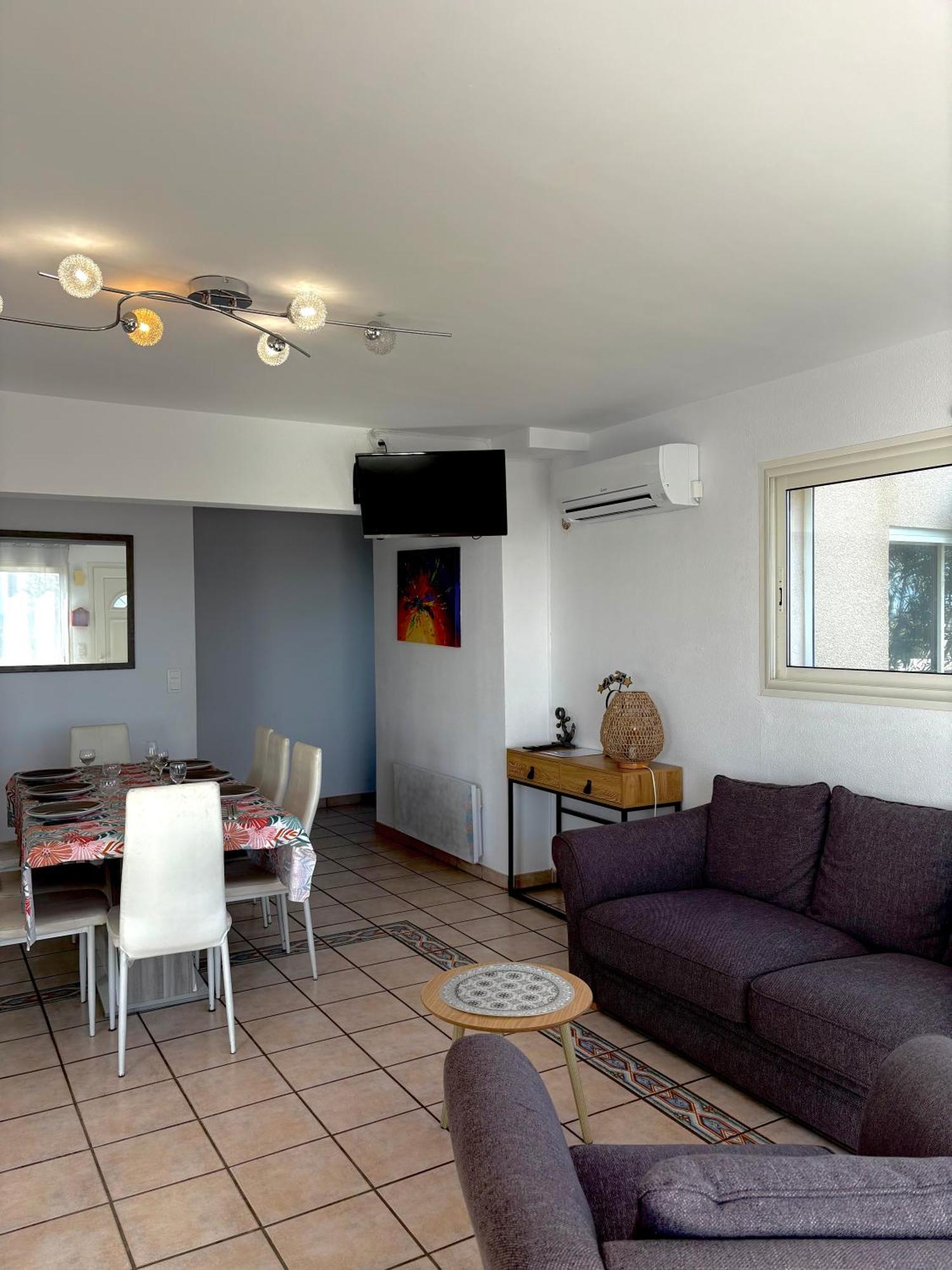 Appartement 7 Personnes Face Mer 7Blion37 Le Barcarès Buitenkant foto